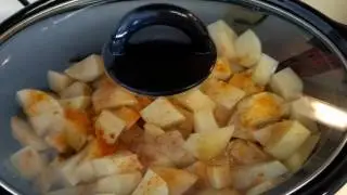 Готовим в медленноварке картошку с мясом . Аризона, США