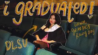 I graduated! ˙✧˖°🎓 ༘⋆｡ ˚ (vlog + GRWM)