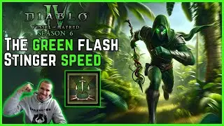 Insanely fast Stinger build: Must try! (No mythics) Diablo 4 Season 6