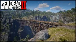 Red Dead Redemption 2 - Spectacular Views from the Bacchus Bridge