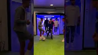 Ronaldinho was Fuming at getting megged! 🤬! #ronaldinho #ronaldinhosoccer #shorts