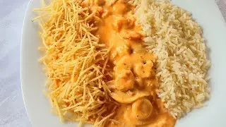Strogonoff de Camarão 🍤🍤🍤🍤