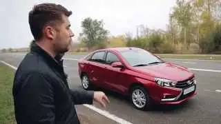 Жесткий тест драйв Lada Vesta
