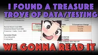 I found a treasure trove of data and testing. We gonna read it. Genshin Impact Stream