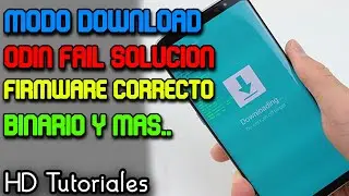 Como instalar Firmware con Odin - Bien Explicado 2023
