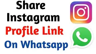 How to share Instagram Profile Link on whatsapp | Instagram profile link share kaise kare 2022