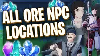Ore NPCs locations in Teyvat, for effective ore-farming!