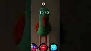 Opila Bird on a toilet [#shorts ]