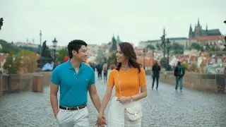 Prewedding shoot in Prague | Beautiful couple from Taiwan