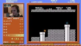 Super Mario Bros. Speedrun in 