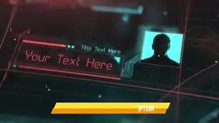 Hud Cinematic Titles - After Effects Template | Free Download