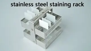 laboratory use for staining processing the stainless steel staining rack