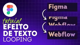 Texto Animado (em Looping) | Tutorial Figma
