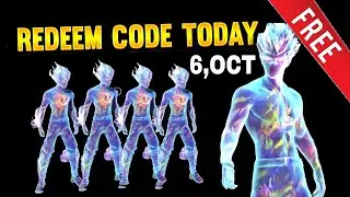 FREE FIRE REDEEM CODE TODAY 6 OCTOBER REDEEM CODE FREE FIRE | FF REDEEM CODE TODAY 6 OCTOBER