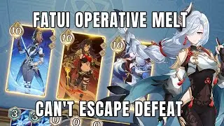Pressure Your Opponents With Frost Operative Melt! | Genshin TCG