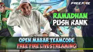 🔴Live Open Mabar Free Fire Teamcode | Bingung😵