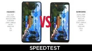 Huawei P smart Z vs Samsung Galaxy A7 2018 - Real Life Speed Test! [Big Difference?]