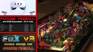 BAM update (1.5-373), critical VR updates, FizX physics 3.3, PinEvent tables updated, MOTU CE?