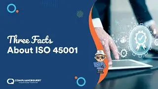 3 facts about ISO 45001