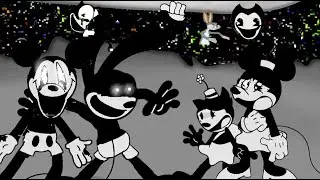 Friday Night Funkin VS Pibby Mickey Mouse & Oswald | Pibby Funkin Mod | Survival