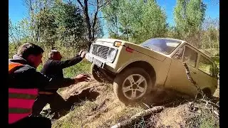 После обеда #OFFROAD выходит на новый уровень, ГАЗ-69 с Ирпеня vs легкой НИВЫ