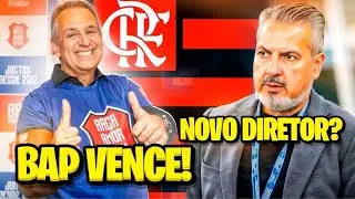 Bap é eleito no Flamengo! José Boto será o diretor esportivo? Saiba aqui