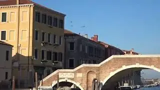 Dorsoduro Canal de la Misericordia en Venezia.
