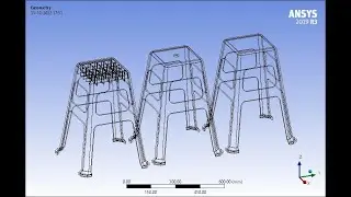 Design and Analysis of Plastic Table || Ansys Workbench