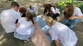 Акция «Россия рисует» Краснодарский политехнический техникум