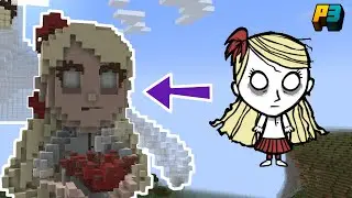 Building Wendy from Don't starve in Minecraft!
