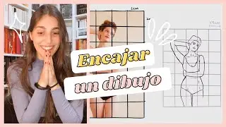 CÓMO ENCAJAR UN DIBUJO✨ Aprende a dibujar desde cero #1