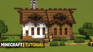 MINECRAFT MEDIEVAL HOUSE TUTORIAL