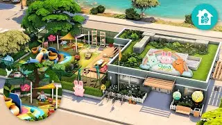 Infants Daycare in San Sequoia 🧸 The Sims 4 Growing Together Speed Build | No CC​