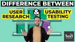 Difference between UX User research and Usability Testing in Product Design