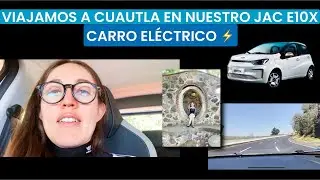 VIAJE EN CARRETERA JAC E10X Nuestra experiencia como propietarios de carro eléctrico ⚡️