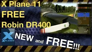 X-Plane 11 robin, FREE from aerobask with G1000
