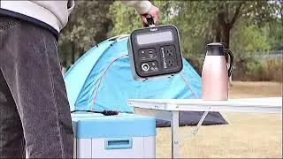 Все для кемпинга . Портативная электростанция UAF 550. Видео обзор.