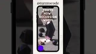 That's How Recursion Works In Programming || Tips & Tricks || 