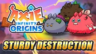 TOP 10 AXIE ORIGINS STURDY DESTRUCTION TEAM | STURDY FIGHTER AXIE INFINITY ORIGINS SEASON 3