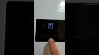 How to set the refrigerator temperature - How to set the Nofrost degree - 