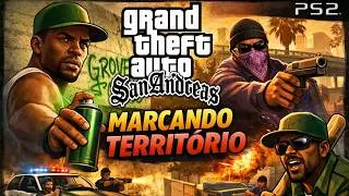 GTA San Andreas PS2 - Marcando Território - Tagging Up Turf