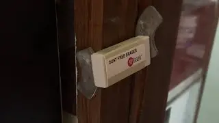 DIY Door Stopper Version 2 using an Eraser!
