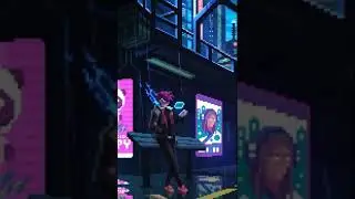 OPL Retro Synthwave and oriental god level pixel art