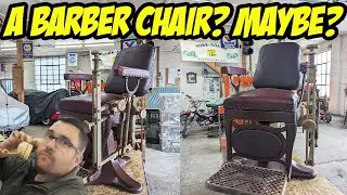Chasing an early 1900s Barber Chair .. or is it a Dental Chair?