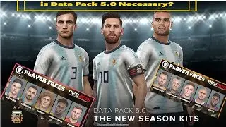PES 2019 - DATA PACK 5.0 review ( they added a gameplay fix ?!!)
