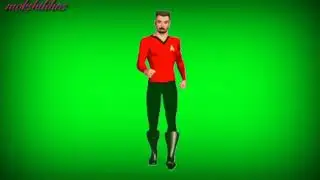 Man walking // green screen effect // mokshitihas
