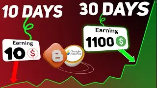 (🔥Live Proof ) get 1000$/month easily from blogging | fast Earning tricks on blogging 2024