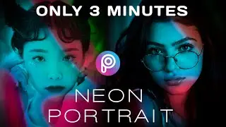 🔥NEON LIGHT EFFECTS ON PICSART | Neon Editing Tutorial 2021
