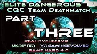 CQC Team Deathmatch - 4 VRBRO's EPIC SPACE COMBAT (Part 3 of 3) Oculus Rift DK2