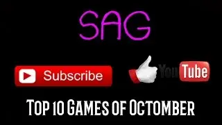 Top 10 Games of Octomber - SAG